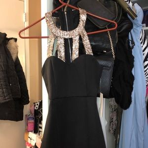 Black and gold TOBI dress size xs